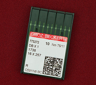 Иглы промышленные Groz-Beckert 1738 (DBx1) №75